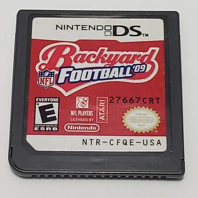 Backyard Football (Nintendo DS, 2007) Authentic Tested Game Cart  - Image 1 of 4