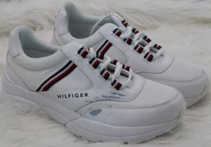 Tommy Hilfiger Ernie weiße Damen-Sneaker Größe 10M - Bild 1 von 5
