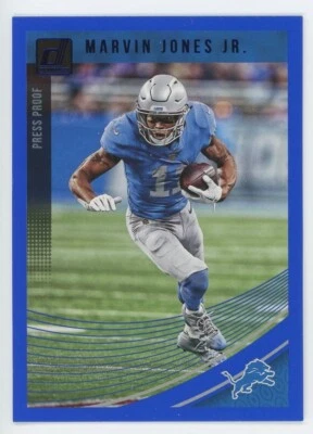 2018 Donruss Marvin Jones Jr. Press Proof Blue #100 - Image 1 of 2