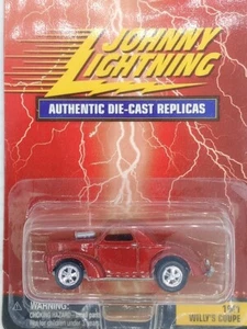 JOHNNY LIGHTNING 2000 Playing Mantis 1:64 1941 WILLY'S COUPE Red Vintage MINT - Picture 1 of 3