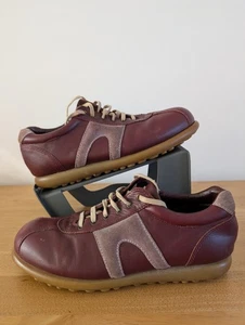 Mens Camper Trainer Pelotas Size UK 7 EU 41  Maroon - Picture 1 of 16
