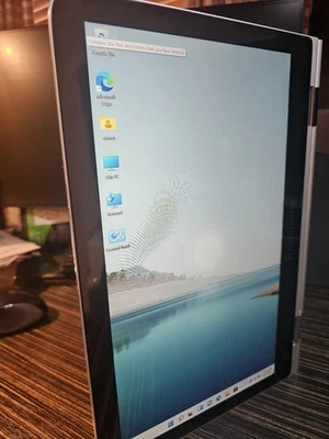 HP Spectre x360 13-ae0xx i7 16GB 512GB SSD 13" Touch 2-in-1 silver ultrabook - Image 1 of 4