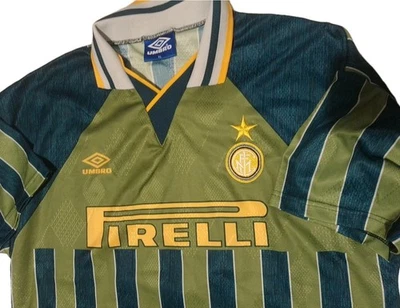 Inter 1995-1996 Ince Football Shirt Maglia Calcio Maillot Jersey Vintage Umbro  - Immagine 1 di 4