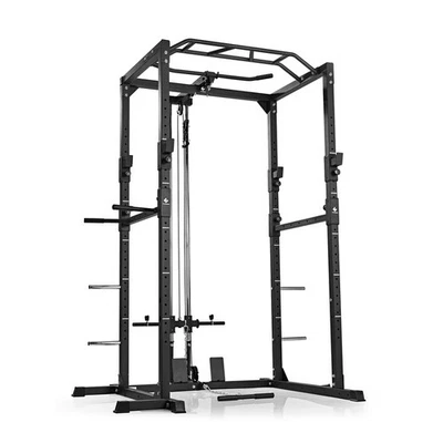 Kraftstation Fitnessstation Power Rack Latzug Multi Gym Cage Dips Pull up Tower - Bild 1 von 4