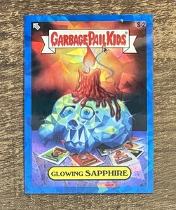 2025 Topps Garbage Pail Kids Sapphire Satires Glowing Sapphire S-2 - Picture 1 of 1