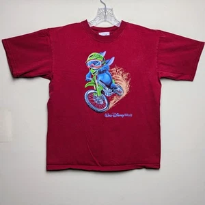 Camisa Stitch Lilo Vintage Y2K Dirtbike Walt Disney World Florida Juvenil XL - Imagen 1 de 5
