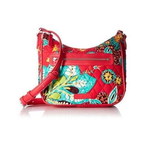 Borsa a tracolla Vera Bradley Mini Vivian in cotone trapuntato Rumba