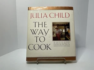 Julia Child The Way to Cook Hardcover Cookbook w/DJ 1st Edition 1989 Vintage - Bild 1 von 5
