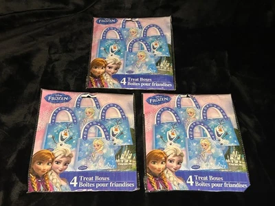 Lote de 3 Nuevas Cajas de Regalo DISNEY FROZEN Fiesta de Cumpleaños Elsa Anna Olaf Set de Regalo Foto 1 de 4