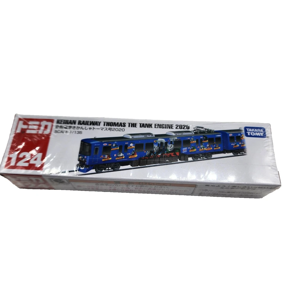 Takara Tomy Tomica Long Type No.124 Keihan Railway Thomas The Tank 2020 Diecast  - Image 1 of 4
