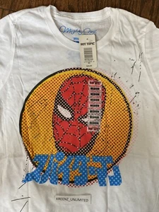 NUEVA CAMISETA MIGHTY FINE x MARVEL COMICS SPIDER-MAN JAPÓN Talla Mediana M - Imagen 1 de 5