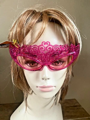 Pink Glittery Ornate Princess Tiara Costume GLASSES Shades drama queen - Image 1 of 4