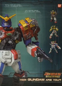 GUNDAM Battle Scarred Figure BANDAI - Magazine 1 Page PRINT AD - Picture 1 of 1