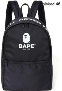 A BATHING APE HEAD BAPE Backpack Black Bag Collection 2019 Mook book appendix  - Picture 1 of 5