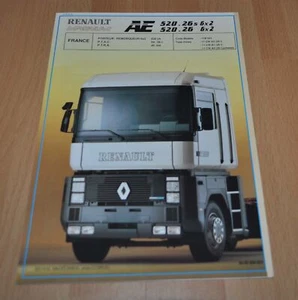 Renault Magnum Truck 1993 folleto folleto edición FR - Imagen 1 de 3