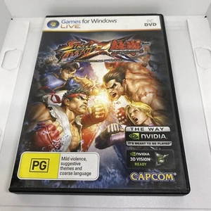 Street Fighter X Tekken PC Juego DVD Rom 2012 Capcom - Imagen 1 de 8