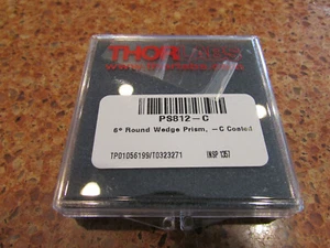 Thorlabs PS812-C - Ø1" Round Wedge Prism, 6° Beam Deviation - Picture 1 of 1