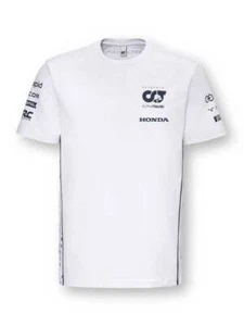 Scuderia Alpha Tauri White Team Tee Shirt 2023 - Picture 1 of 3