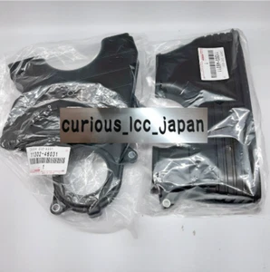 TOYOTA Genuine Supra JZA80 2JZGTE 2JZGE GS300 Upper & Lower Belt Cover Timing - Picture 1 of 4