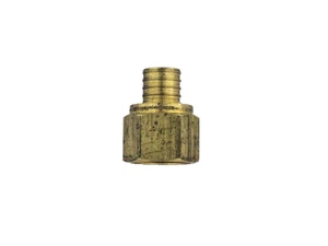 Brass 1/2" Crimp x 3/4" FPT Adapter - Picture 1 of 2
