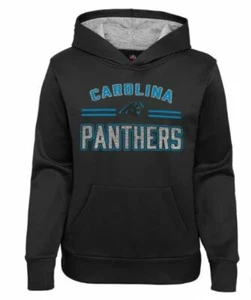 Sudadera con capucha de lana para niñas de los Carolina Panthers de la NFL talla pequeña - Imagen 1 de 1