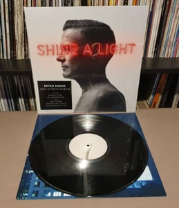 BRYAN ADAMS Shine A Light Vinyl L.P **2019 Euro Press w/Insert** EX+/EX+ - Picture 1 of 10