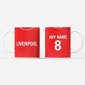 Personalised Liverpool Football Mug Birthday Anniversary Christmas Occasion - Picture 1 of 1
