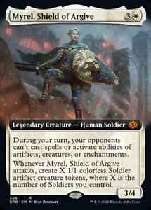 MTG MYREL, SHIELD OF ARGIVE 305 FOIL EXC - MYREL, SCUDO DI ARGIVIA - BRO X EN - Foto 1 di 1