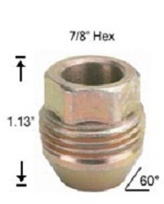 32 piezas GMC YUKON XL FÁBRICA/OEM TIPO ORO ZINC TUERCAS 14m # AP-2009 Foto 1 de 2