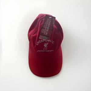 Vintage Liverpool FC Football Club Slam Hat Red L. F. C. SIZE ONE NWT - Picture 1 of 10