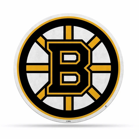 Boston Bruins 18"x18" Logo Design Felt Pennant [NEW] NHL Sign Banner Wall Cave Cover