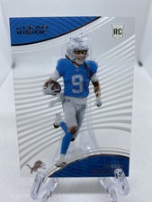 Jameson Williams 2022 Chronicles Clear Vision Acetate Rookie Card #CVR-20