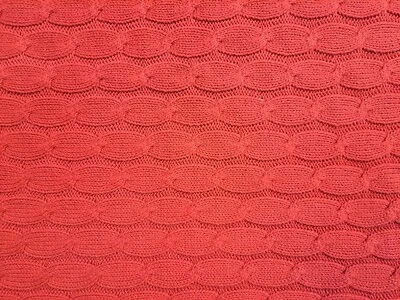 Hardware de restauração cabo malha fronha capa algodão vermelho par usado  - Imagem 1 de 4