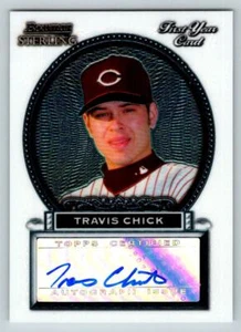 2005 Bowman Sterling #TC Travis Chick AU A RC (ref 210446) - Picture 1 of 2