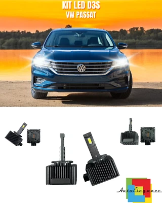 ⭐FARO ANTI-NIEBLA D3S KIT LED 6000K ADECUADO PARA VW PASSAT⭐ - Imagen 1 de 4