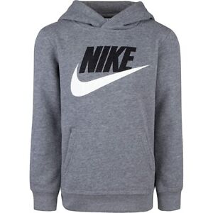 Nike Little Boy's Sportswear Club Fleece Pullover Hoodie  86G703 Size 5