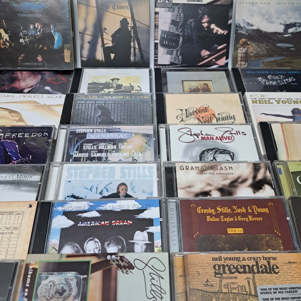 Neil Young CD Albums/ Stephen Stills / David Crosby / Graham Nash /CSNY Albums Foto 1 de 1