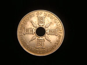 NEUGUINEA. George V. SHILLING 1936. - Bild 1 von 2