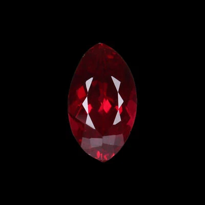 Marquise Cut Red Ruby 9. Carat Pendant Making Loose Gemstone - Image 1 of 4