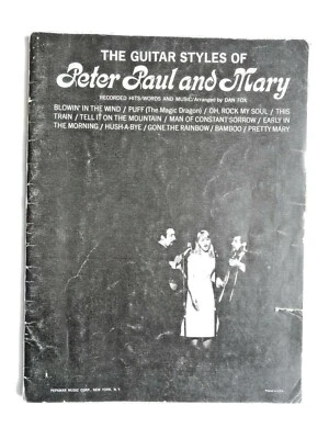 Peter Paul and Mary - The Guitar Styles PB Pepamar Music Corp 1964 - Bild 1 von 4