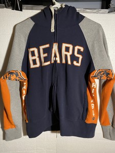 chicago bears vintage moletom com capuz