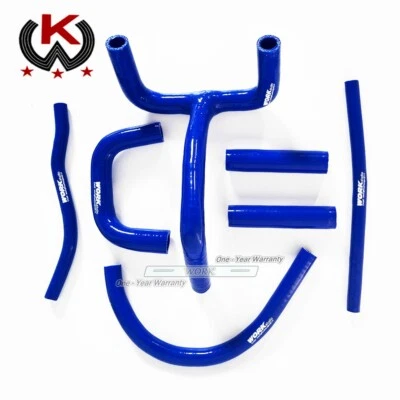 Blue Coolant hose for KTM 400/620/625/640/660 LC4 Adventure/Duke II 1997-2004 - Image 1 of 4