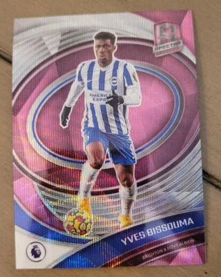 Yves Bissouma 2021-22 Chronicles FOTL Spectra Pink Wave Prizm SSP /19 - Image 1 of 2