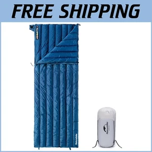 Independent Channel 650 Fill Power Down Sleeping Bag - Perfect for Camping - Picture 1 of 11