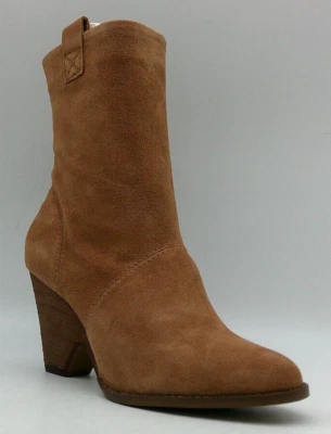 Kelsi Dagger Houstonos Brown Suede Ankle Boots Heels Size 9 M - Image 1 of 4