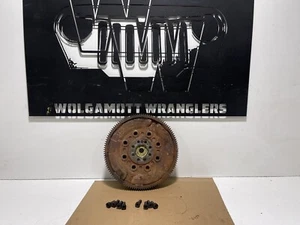 05-06 JEEP TJ WRANGLER 2.4 6spd MANUAL TRANSMISSION FLYWHEEL FLY WHEEL OEM CC R4 - Picture 1 of 6