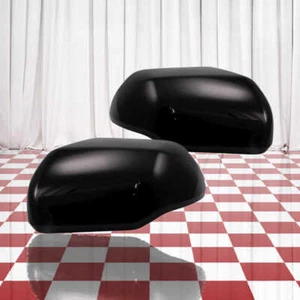 Cubiertas de espejo retrovisor con clip negras brillantes 2 piezas para Nissan Frontier 2022-2025 - Imagen 1 de 4