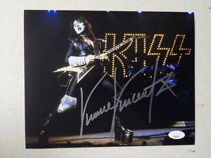 VINNIE VINCENT Signed 8x10 KISS Photo Autograph JSA BAS Beckett COA G - Picture 1 of 1