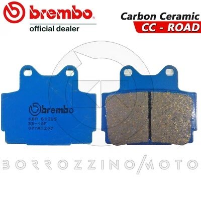 PASTIGLIE FRENO POSTERIORI BREMBO CARBON CERAMIC 07YA1207 YAMAHA RD 500 LC 1985 Foto 1 de 3