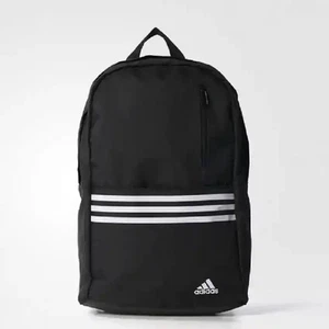 Adidas vielseitiger schwarzer Rucksack Backpack Wandern Schule College Tasche neu mit Etikett UK-Bestand - Bild 1 von 3